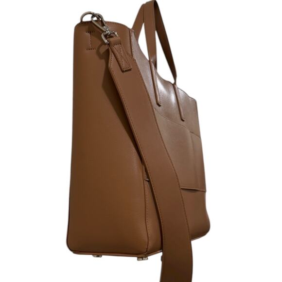 Calpak Haven 16" Laptop Tote Bag in Toffee - Picture 11 of 13